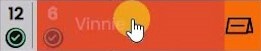 Click the red conflict area